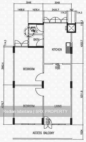 Blk 554 Bedok North Street 3 (Bedok), HDB 3 Rooms #198832572